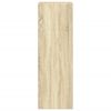vidaXL Highboard Sonoma Oak 45x41x124 cm Engineered Wood
