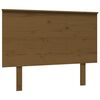 vidaXL Bed Headboard Honey Brown 104x6x82.5 cm Solid Wood Pine