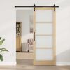 vidaXL Sliding Door ORKDAL Natural 83 x 211 cm