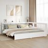 vidaXL Bookcase Bed without Mattress 160x200 cm Solid Wood Pine