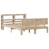 vidaXL Bed Frame with Headboard without Mattress 150x200 cm King Size