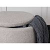 Venture Home Pouffe Dunken 51x51x43 cm Teddy Greige