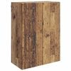 vidaXL Wall-Mounted Cabinet Old Wood 66 x 34.5 x 90 cm Engineered Wood