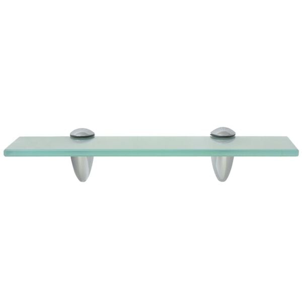 vidaXL Floating Shelves 2 pcs Glass 30x10 cm 8 mm
