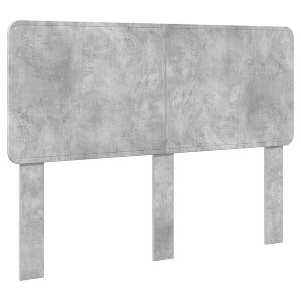 vidaXL Headboard Concrete Grey 160 cm Engineered wood