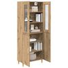 vidaXL Highboard Artisan Oak 69.5 x 34 x 180 cm