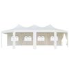 vidaXL Gazebo 834x448x320 cm White