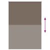 vidaXL Roller Blind Blackout Coffee 90x175 cm Fabric Width 85.7 cm Polyester
