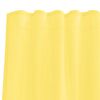 vidaXL Voile Curtains with Rod Pockets 2 pcs Yellow