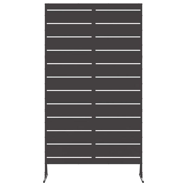 vidaXL Privacy Screen Black 100 x 50 x 180 cm Steel