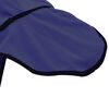 vidaXL Horse Blanket Navy Blue Polyester