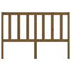 vidaXL Bed Headboard Honey Brown 156x4x100 cm Solid Wood Pine