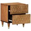 vidaXL Bedside Cabinets 2 pcs 40x33x46 cm Solid Wood Mango