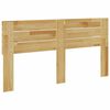 vidaXL Headboard 140 cm Solid Wood Oak