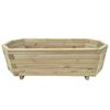 vidaXL Garden Raised Bed 100x40x31 cm Impregnated Pinewood