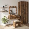 vidaXL Dressing Table Brown 60 x 40 x 70 cm Engineered Wood