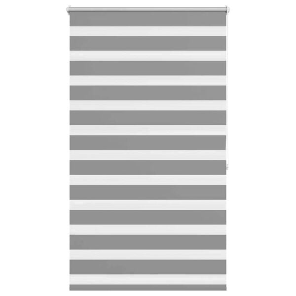 vidaXL Zebra blind 100.9x175 cm Fabric Width 96.7 cm grey