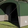 vidaXL Family Tent with Roof Green and White 760 x 645 x 230 cm
