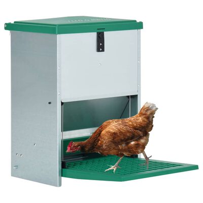 vidaXL Feedomatic Automatic Poultry Feeder with Treadle 12 kg