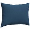 vidaXL Sofa Pillows 2 pcs Blue 70 x 50 cm Fabric