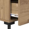 vidaXL Bedside Cabinet Artisan Oak 40 x 40 x 66 cm Engineered Wood