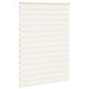 vidaXL Zebra Blind Marble Beige 155x230 cm Fabric Width 150.9 cm Polyester