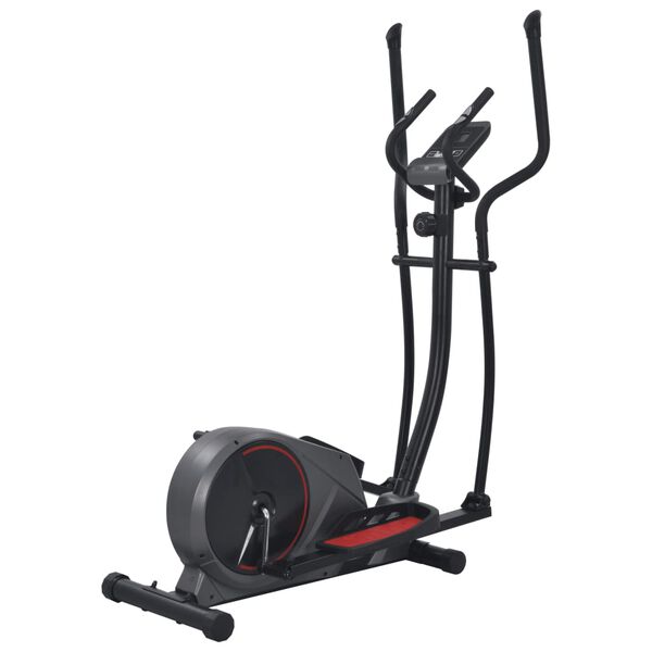 vidaXL Magnetic Elliptical Trainer with Pulse Measurement