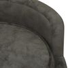 vidaXL Dog Sofa Dark Grey 69x69x36 cm Plush