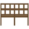 vidaXL Bed Headboard Honey Brown 205.5x4x100 cm Solid Wood Pine