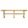 vidaXL Bench 160x35x45 cm Solid Wood Mango