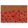 vidaXL Door Mat Natural 40x60 cm Tufted Coir