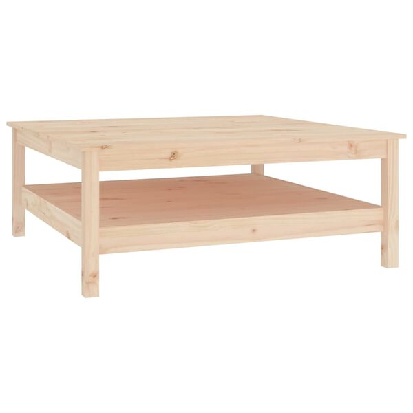 vidaXL Coffee Table 100x100x40 cm Solid Wood Pine