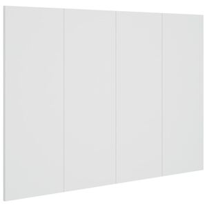 vidaXL Bed Headboard White 120x1,5x80 cm Engineered Wood
