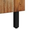 vidaXL Bathroom Sink Cabinet Solid Acacia Wood 38 x 33 x 160 cm
