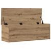 vidaXL Storage Box Artisan Oak 102 x 35 x 35 cm Engineered Wood