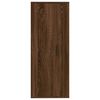 vidaXL Wall Mounted TV Cabinet Brown Oak 40x34,5x100 cm