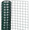 Nature Wire Mesh Square 1x2,5m 25mm Plastic Coated Steel Green