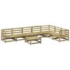 vidaXL 8 Piece Garden Sofa Set Impregnated Wood Pine