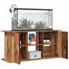 vidaXL Aquarium Stand Old Wood 121x41x58 cm Engineered Wood