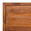 vidaXL Wall-mounted TV Cabinet 90x30x30 cm Solid Teak Wood