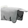 vidaXL Horse Blanket Full Light Grey and Pink 135 cm Polar fleece