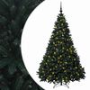 vidaXL Artificial Christmas Tree Dark Green with Bauble 240 cm