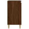 vidaXL Bedside Cabinet Brown Oak 40x35x70 cm Engineered Wood