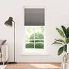 vidaXL Pleated Blind Anthracite 85x200 cm Fabric Width 84.4 cm Polyester