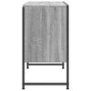 vidaXL Bathroom Sink Cabinet Grey Sonoma 80x33x60 cm Engineered Wood