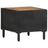 vidaXL Bedside Cabinet 40x40x35 cm Rough Mango Wood