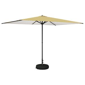 vidaXL Garden Parasol with Base Rectangular 2 x 3 m Polyester