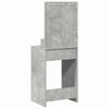 vidaXL Dressing Table Concrete Grey 50 x 41 x 135 cm Engineered Wood