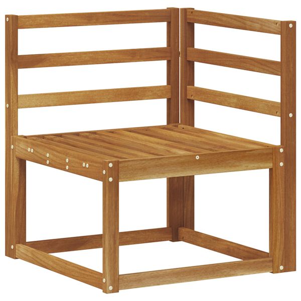 vidaXL Outdoor Sofa Set 7 pcs Natural Solid Acacia Wood