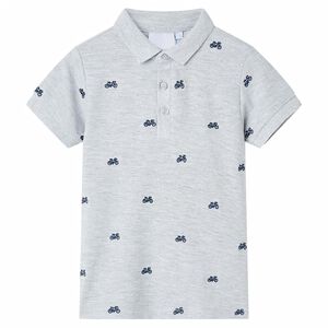 Kids' Polo Shirt&nbsp; Grey Melange 92